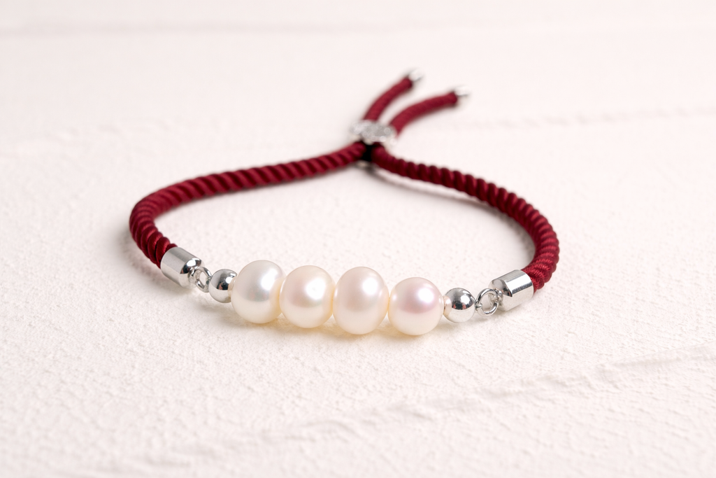 Pulsera Burdeos